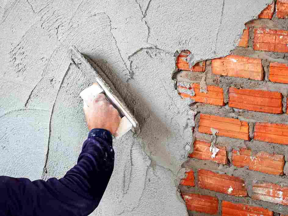 Plastering works